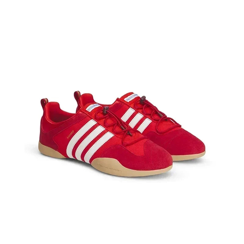 Adidas Bad Bunny Ballerina Red shoe - side profile