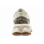 New Balance 9060 Tan Leopard Print White – Sneakers Women's