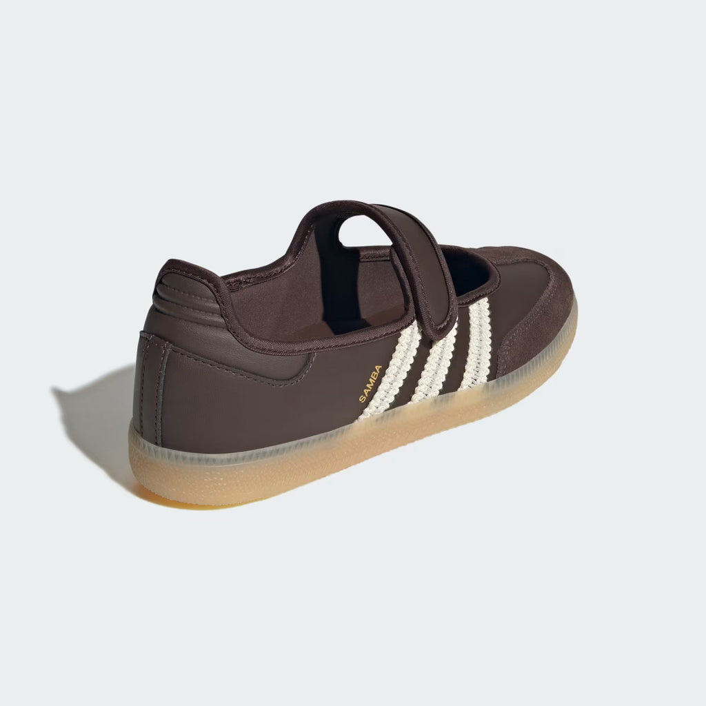 Adidas Samba Jane Brown sneaker - side profile