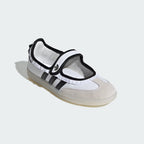 Adidas Samba Jane White Alumina Black sneaker - close-up detail