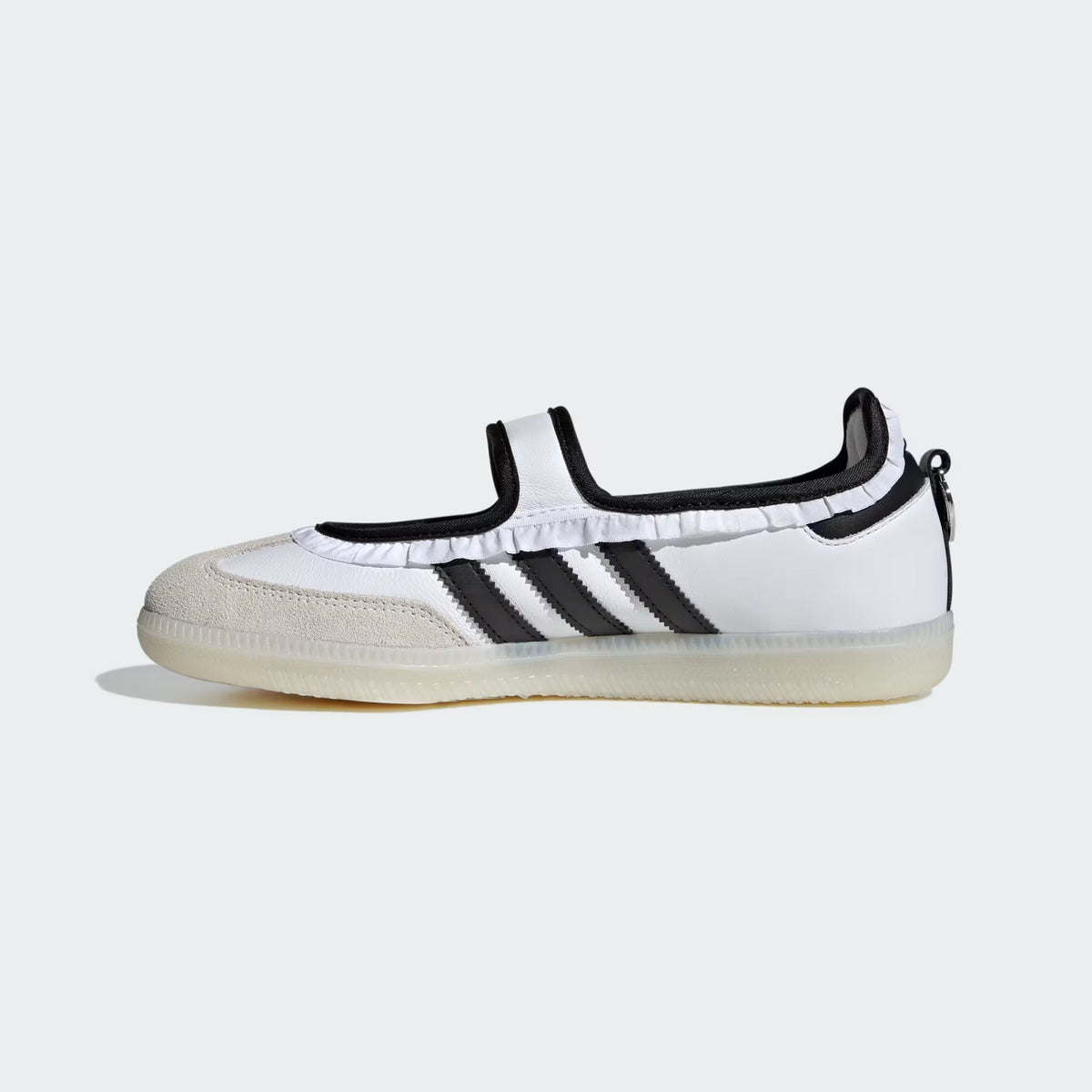 Adidas Samba Jane White Alumina Black sneaker - heel view