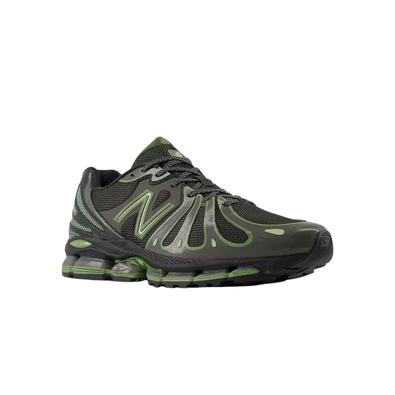 New Balance 1890 Faded Black running shoe - side profile