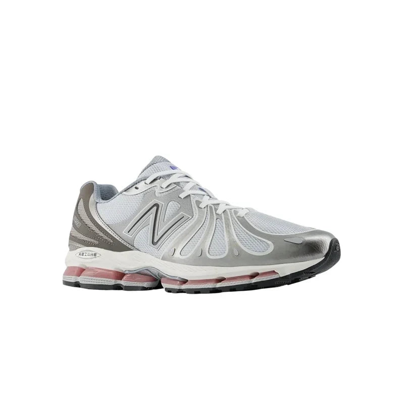 New Balance 1890 Metallic Silver running shoe - side profile