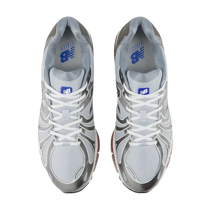 New Balance 1890 Metallic Silver running shoe - top view