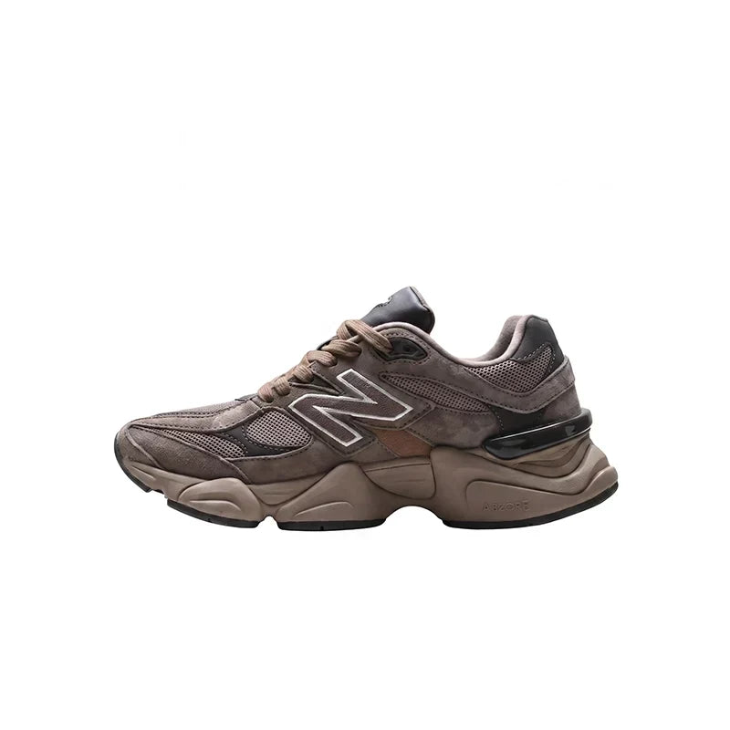 New Balance 9060 Brown Ice sneaker - angled view
