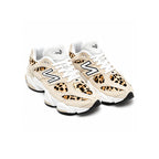 New Balance 9060 Tan Leopard Print White – Sneakers Women's