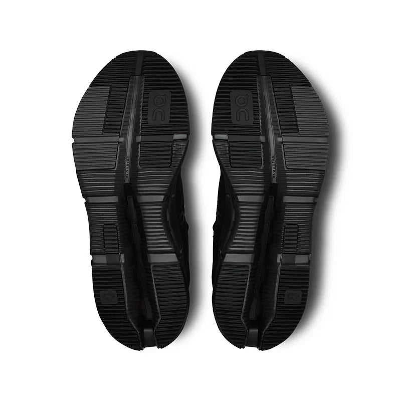 On Cloudnova 2 All Black sneaker - sole view