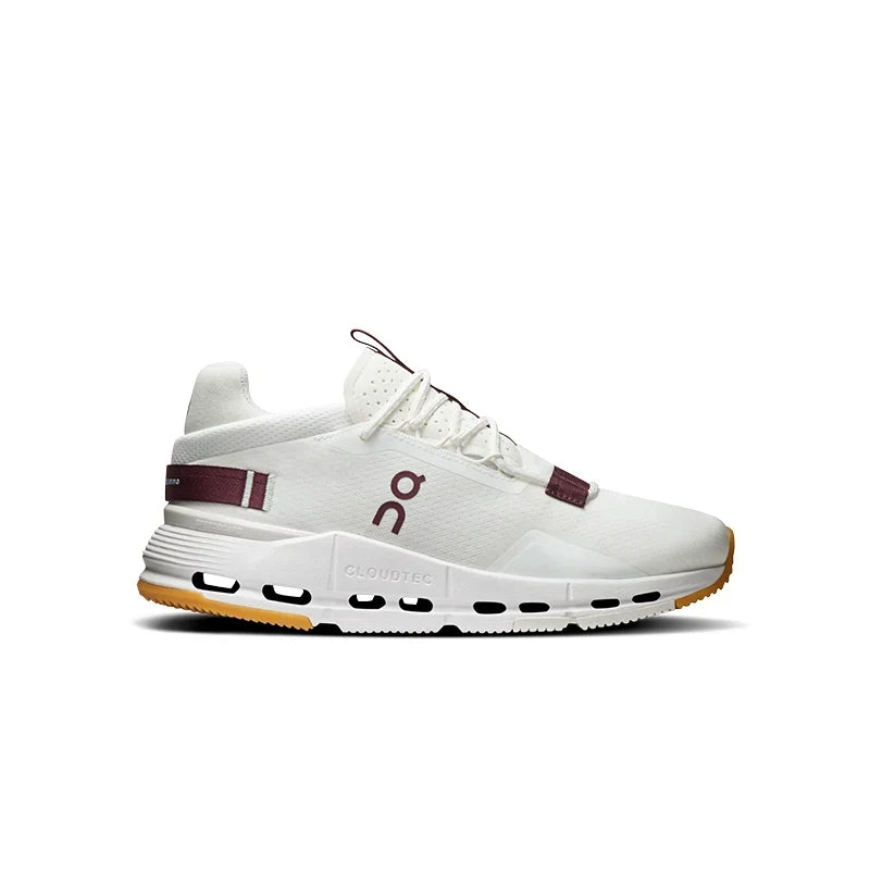 On Running Cloudnova 2 Ivory Maroon – Sneakers